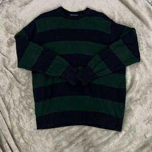 Brandy Melville Brianna Striped sweater blue and green